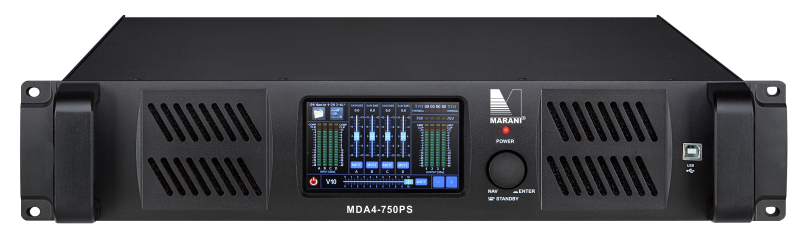 Marani Power Soft MDA4-750PS  Power Amplifier