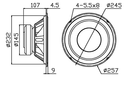 HIVI S10II Top Advanced Mid-range Woofer