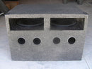 TSG Dual  BandPass 1218 DUAL 18" Woofer 106 DB at 1 watt  LOW SHIPPING!!!
