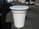 Trade Show ROUND WHITE CABINET - Pristine Condition SPECIAL SALE!!!