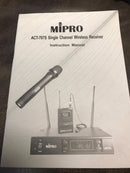 MIPRO ACT-707SE Single Channel Wireless Receiver, mic ACT-707H! SPECIAL PRICING!