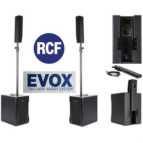 RCF EVOX-8 Two-Way Array System DEMO AUTHORIZED DISTRIBUTOR! DAY SAL