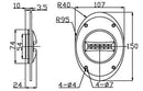 HIVI RT1E-A Ribbon Tweeter