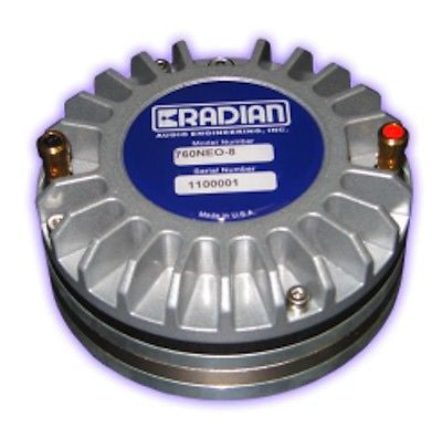 Radian 760 NEO  Pro 2" Throat  3" Diaphragm Compression Driver - 105 watts RMS