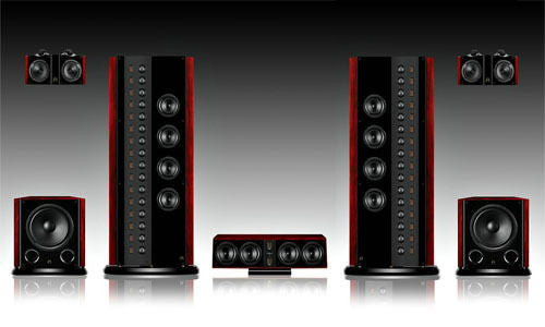 Audiophile home shops theater speakers