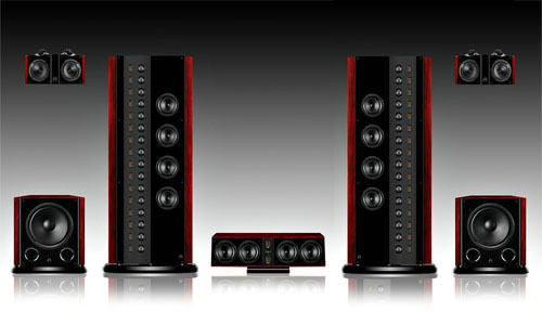 Swans 2.3+ ULTRA AUDIOPHILE Home Theater 5.0 SET - DEALER COST!!