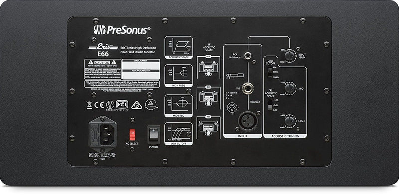 PreSonus Eris E66 Active MTM Near Field Monitor (Single) - SPECIAL PRICING!