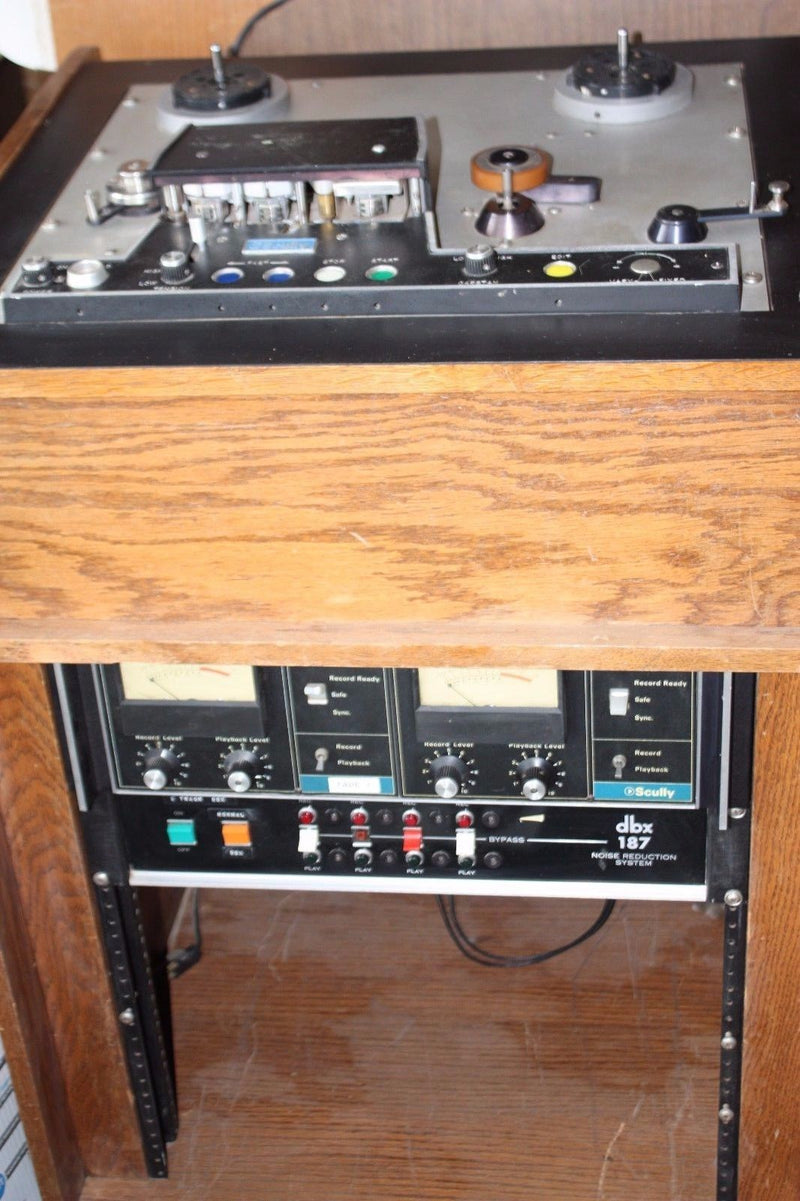 Scully 280B Analog REEL Tape Machine - RUSLANG ROLLAROUND Cabinet - Vintage SPECIAL PRICING!