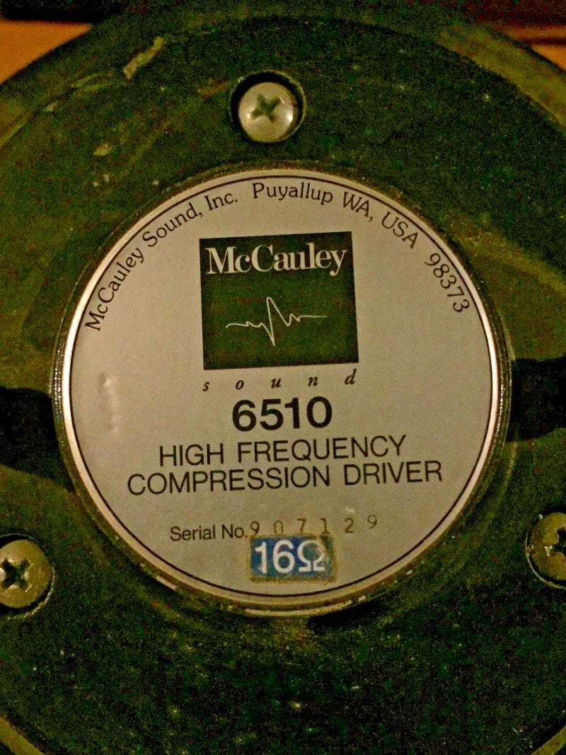 MacCauley 6224 10" Coax PAIR W/ 6510 Driver! SPECIAL PRICING!