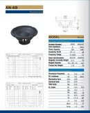 TSG AN-8B NEO 8" woofer or mid bass  SPECIAL PRICING