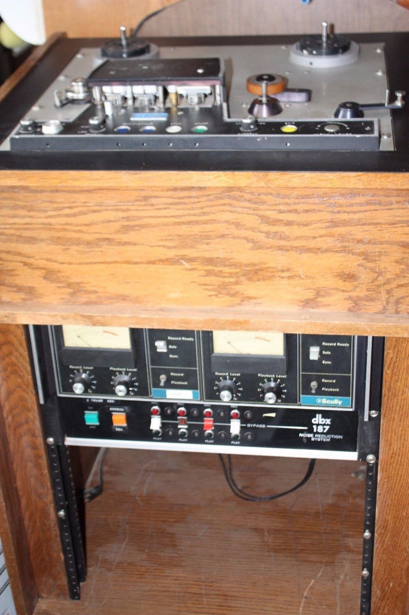 Scully 280B Analog REEL Tape Machine - RUSLANG ROLLAROUND Cabinet - Vintage SPECIAL PRICING!