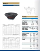 TSG AN6-1 NEO 6.5" woofer or mid bass  SPECIAL PRICING