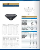 TSG AN-15C 15" NEO woofer W/ 4" Voice Coil  SPECIAL PRICING