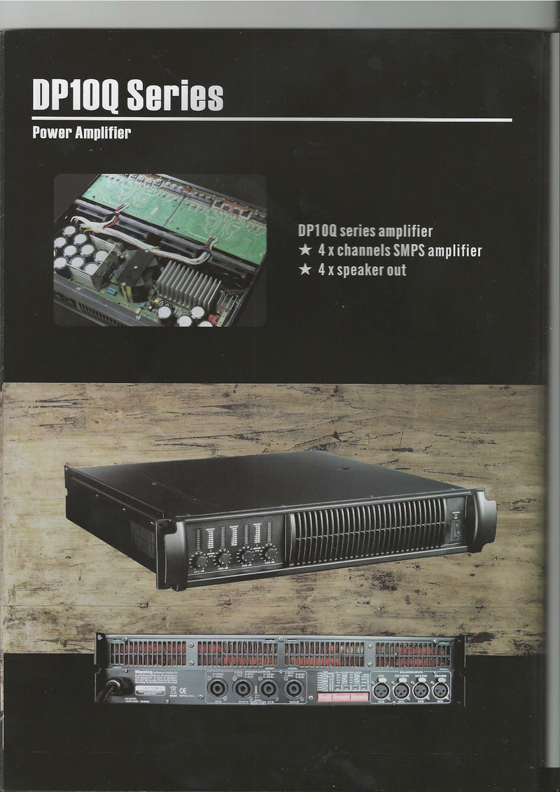 Regal DP 10Q Professional Power Amp