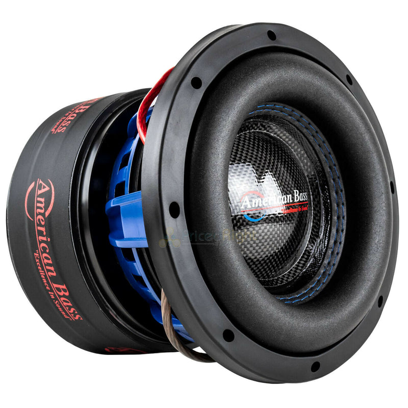 AmericanBass HD-8 D4 8" Competition Sub 800W Dual 4 Ohm